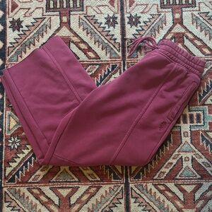 FP Movement by Free People Burgundy Baggy Joggers Sweatpants